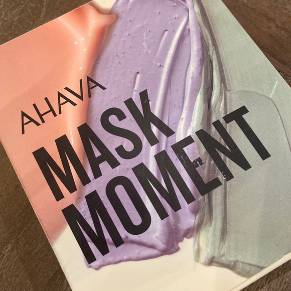 AHAVA Skincare Nwt Ahava Mask Moment Set Of 7 Single Use Masks